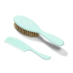 BabyOno Hair Brush kefa na vlasy pre deti Mint 2 ks