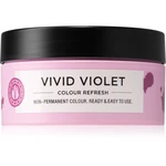 Maria Nila Colour Refresh Vivid Violet jemná vyživujúca maska bez permanentných farebných pigmentov výdrž 4 – 10 umytí 0.22 100 ml