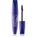 Rimmel ScandalEyes WOW Wings riasenka pre objem a natočenie rias odtieň 001 Black 12 ml