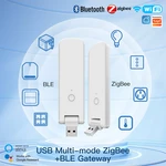 Moes Tuya Smart USB Multi-mode Gateway Bluetooth+ZigBee Wireless Hub Control Smart Home Control Compatible with Alexa Go
