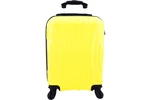Cestovní palubní kufr Arteddy / 4 kolečka (XS) 30l - žlutá