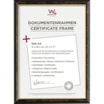 walther+ design JD130N vymeniteľný fotorámček Formát papiera: A4  orešáková