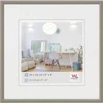 walther+ design KV220D vymeniteľný fotorámček Formát papiera: 20 x 20 cm  sivá
