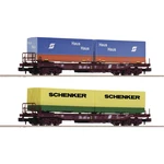 Fleischmann 845376 2-dielna Sada: štandardné vreckové vozidlo, ÖBB