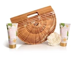 Lady Cotton Sada tělové kosmetiky jasmín v bambusovém košíku