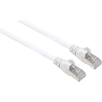 Intellinet 741422 RJ45 sieťové káble, prepojovacie káble CAT 6a (surový kábel CAT 7) S/FTP 20.00 m biela bez halogénov 1