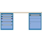 Thur-Metall 84603333 Pracovný stôl (š x v x h) 2500 x 840 x 700 mm