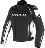 Dainese Racing 3 D-Dry Black/White 54 Kurtka tekstylna