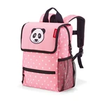 Dětský batoh Reisenthel Backpack kids Panda dots pink