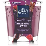 GLADE Merry Berry & Wine vonná sviečka 129 g