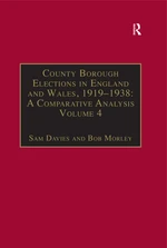 County Borough Elections in England and Wales, 1919â1938