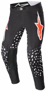 Alpinestars Supertech North Pants Black/Neon Red 32 Motokrosové kalhoty