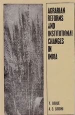 Agrarian Reforms And Institutional Changes In India