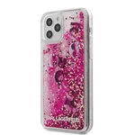 Tok Karl Lagerfeld Liquid Glitter Charms  iPhone 12/12 Pro, pink