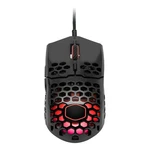 Herná myš Cooler Master LightMouse MM711, lesklá čierna