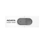 USB kulcs A-DATA UV220, 16GB, USB 2.0, White (AUV220-16G-RWHGY)