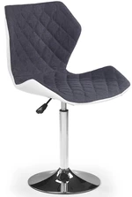 HALMAR barová židle MATRIX 2 šedá
