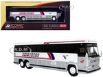 MCI MC-12 Coach Classic Bus "Grey Goose Lines" Destination Winnipeg (Manitoba Canada) "Vintage Bus &amp; Motorcoach Collection" 1/87 (HO) Diecast Mod