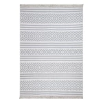 Bielo-čierny bavlnený koberec Oyo home Duo, 60 x 100 cm