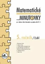Matematické minutovky 5. ročník / 2. díl - Hana Mikulenková