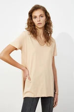 T-shirt asimmetrica da donna Frogies V Collar Asymmetric