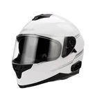 Moto přilba s integrovaným headsetem SENA Outride Shine White  lesklá bílá  L (59-60)
