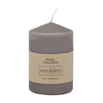 Sivá sviečka Eco candles by Ego dekor Top, doba horenia 25 h
