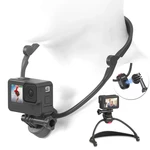 Ulanzi Go-Quick II Neck Holder Mount Lanyard Strap Foldable Stand for GoPro Hero 10 9 8 7 6 5 Insta360 OSMO Action Sport