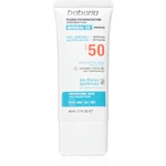 Babaria Sun Face ochranný fluid bez chemických filtrů na obličej SPF 50 50 ml