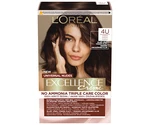 Permanentná farba Loréal Excellence Universal Nudes 4U hnedá - L’Oréal Paris + darček zadarmo