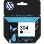 HP 304 originální inkoustová kazeta černá N9K06AE