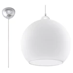 Lustr SOLLUX Ball E27 1x60W bez zdroje SL.0256 bílé sklo