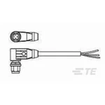 Upravený zástrčkový konektor pro senzory - aktory TE Connectivity 1-2273082-1 zástrčka, zahnutá, 1.50 m, 1 ks