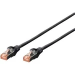 Síťový kabel RJ45 Digitus DK-1644-030/BL, CAT 6, S/FTP, 3.00 m, černá