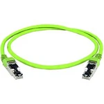 Síťový kabel RJ45 Telegärtner L02002A0094, CAT 5, SF/UTP, 15.00 m, zelená
