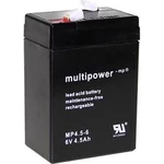 Olověný akumulátor multipower PB-6-4,5-4,8 MP4,5-6, 4.5 Ah, 6 V