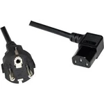 IEC kabel LogiLink CP118, [1x zástrčka s ochranným kontaktem - 1x IEC C13 zásuvka 10 A], 3.00 m, černá