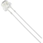 LED s vývody HuiYuan 6834Y1C-LSA-E, typ čočky plochá hrana, 5 mm, 120 °, 20 mA, žlutá