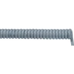 Spirálový kabel 73220352 UNITRONIC® SPIRAL LiF2Y11Y 4 x 0.25 mm², 300 mm / 1200 mm, šedá