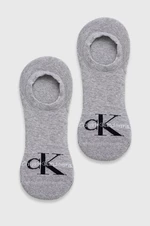 Ponožky Calvin Klein Jeans pánske, šedá farba, 701218733