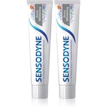 Sensodyne Extra Whitening bělicí zubní pasta s fluoridem pro citlivé zuby 2x75 ml