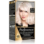 L’Oréal Paris Préférence barva na vlasy odstín 10.21 Super Light Pearl Blonde 1 ks L’Oréal Paris Préférence barva na vlasy odstín 10.21 Super Light Pearl Blonde 1 ks