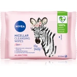 NIVEA Micellar čisticí pleťové ubrousky 3 v 1 25 ks