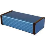 Univerzální pouzdro hliníkové Hammond Electronics, (d x š x v) 160 x 78 x 43 mm, modrá