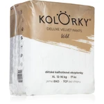 Kolorky Deluxe Velvet Pants Wild jednorázové plenkové kalhotky velikost XL 12-16 Kg 17 ks