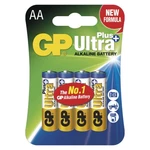 Tužkové baterie AA GP LR6 Ultra Plus alkalické blistr