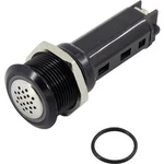 Sirénka / kontrolka, 80 dB 12 V/DC, 19 mm, IP50, zelená