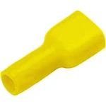 Faston konektor Vogt Verbindungstechnik 3972S, šířka 6.3 mm plná izolace, žlutá, 1 ks