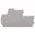 Koncová a oddělovací deska, WAGO 870-118, 69.6 mm x 1 mm , 100 ks