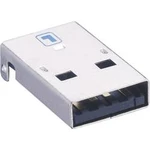 USB konektor 2.0 vestavný do DPS Lumberg 2410 07, zástrčka Typ A, SMT